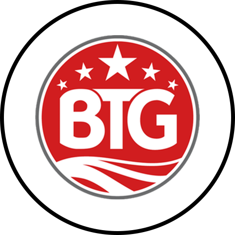Big Time Gaming circular logo