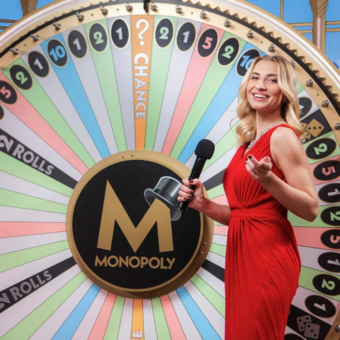 Monopoly Live Game Show banner