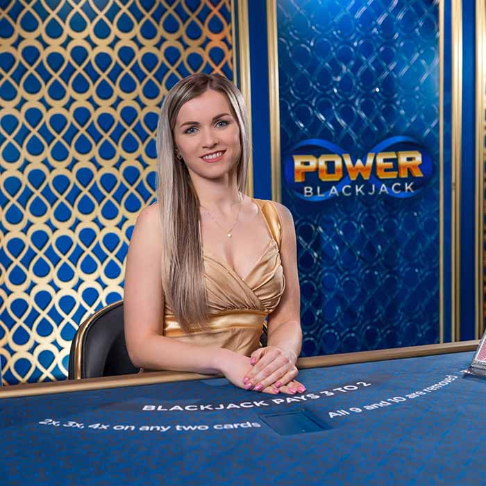 Power Blackjack ของ Evolution Gaming