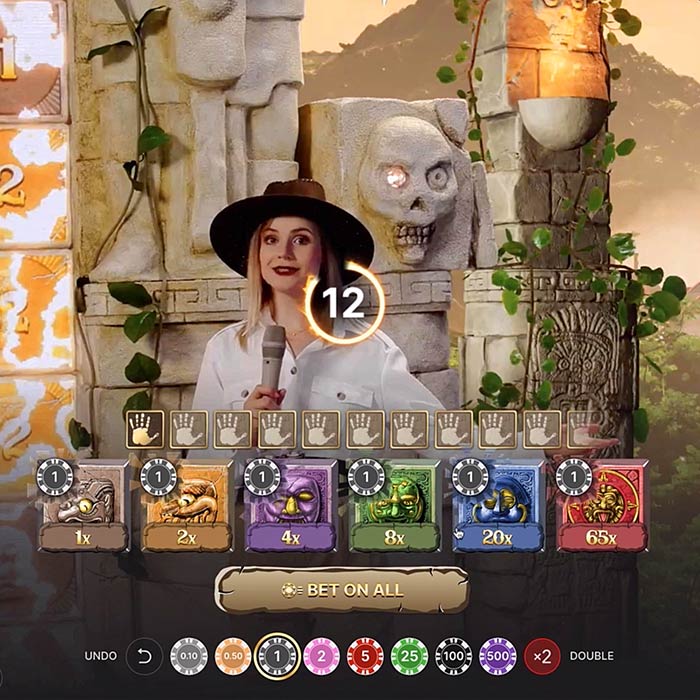 Gonzo's Treasure Hunt Stones and Picks banner