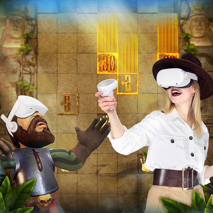 Gonzo's Treasure Hunt Virtual Reality banner